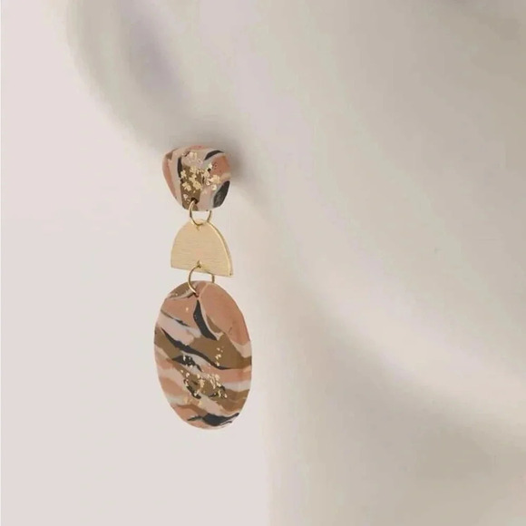 🎈4 LISTINGS FOR $20! Clay Earrings | Round earrings | drop earrings - Picture 6 of 8